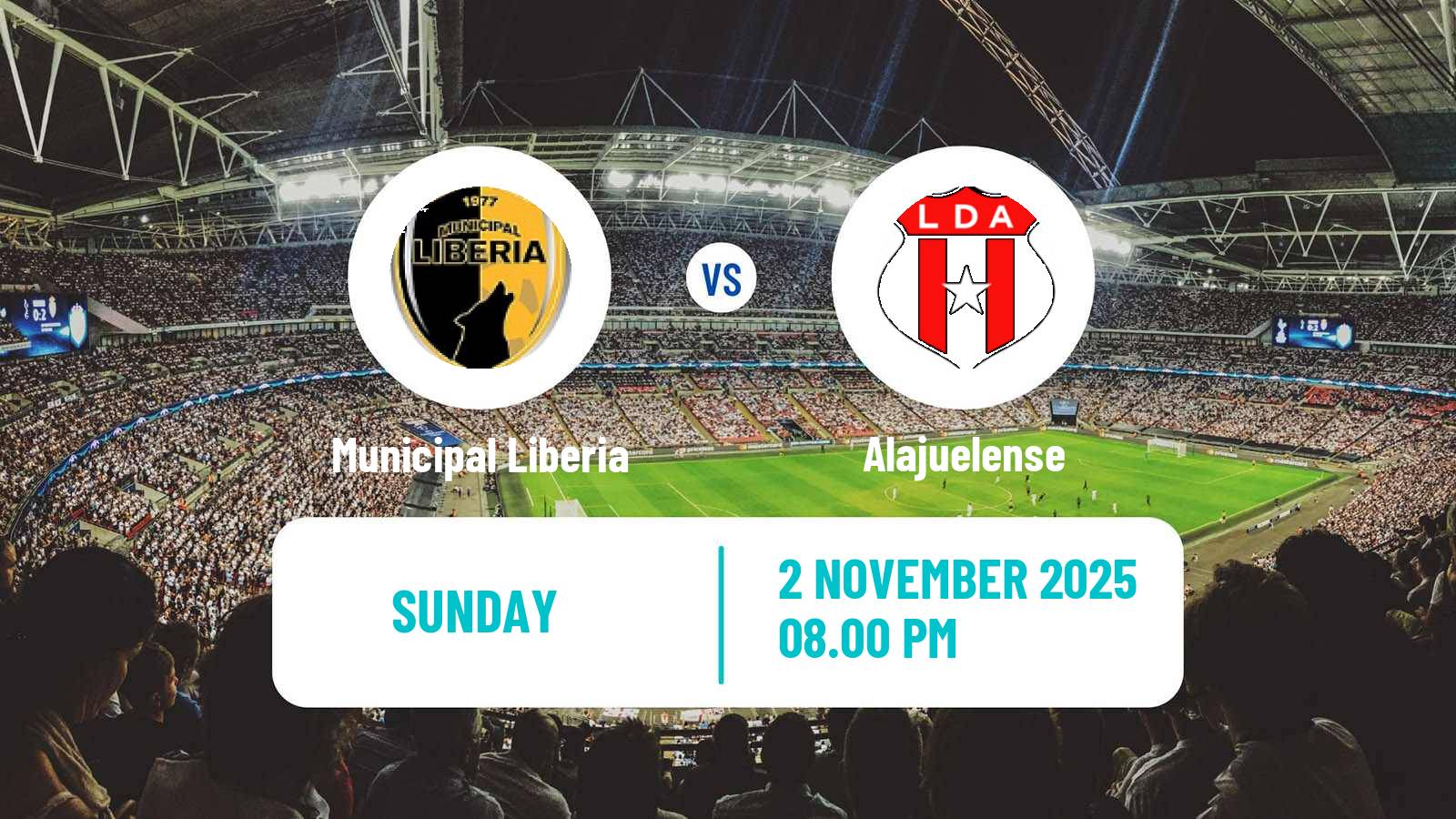 Football Costa Rican Primera Division Municipal Liberia - Alajuelense