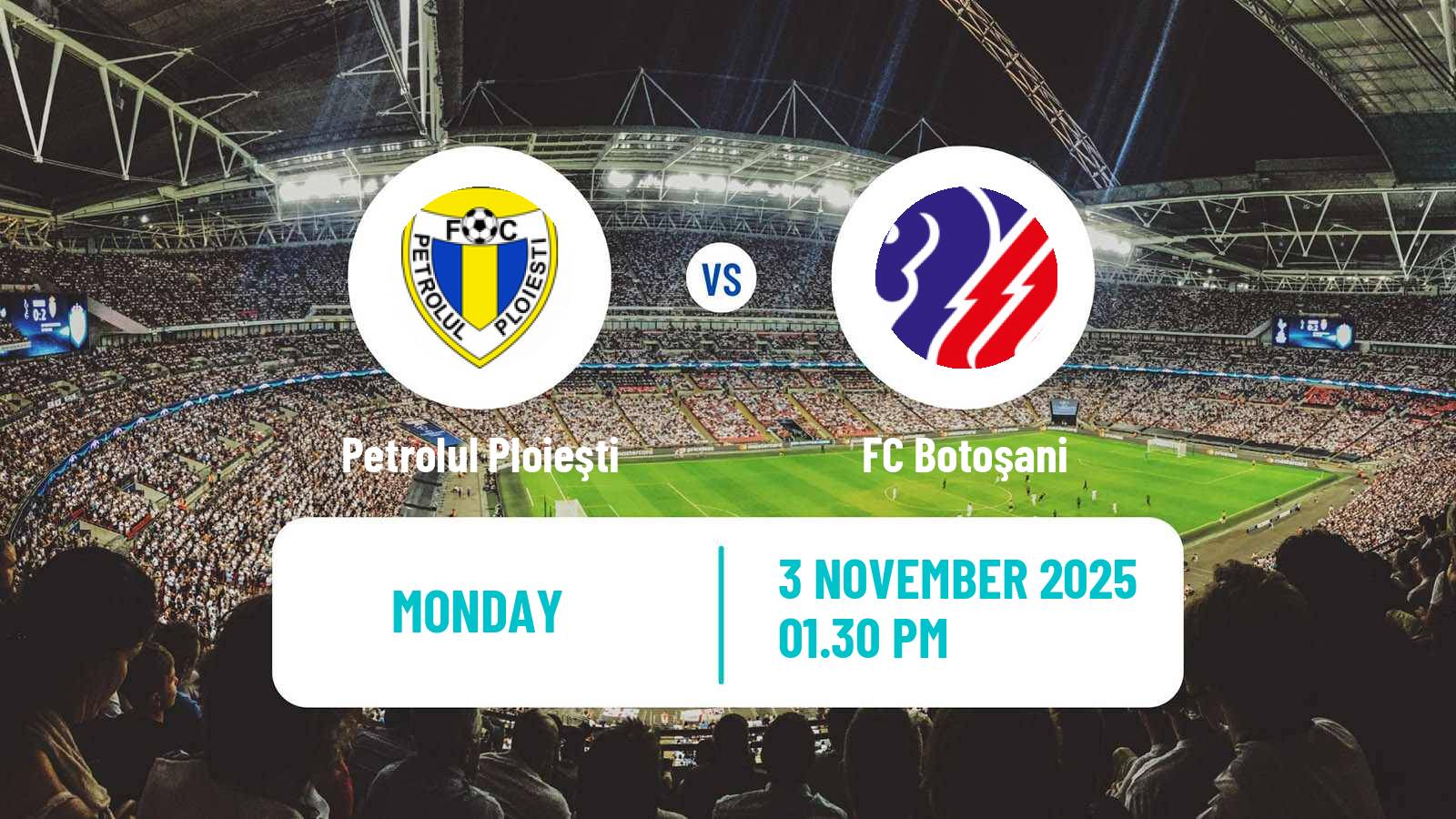 Football Romanian Liga 1 Petrolul Ploieşti - Botoșani