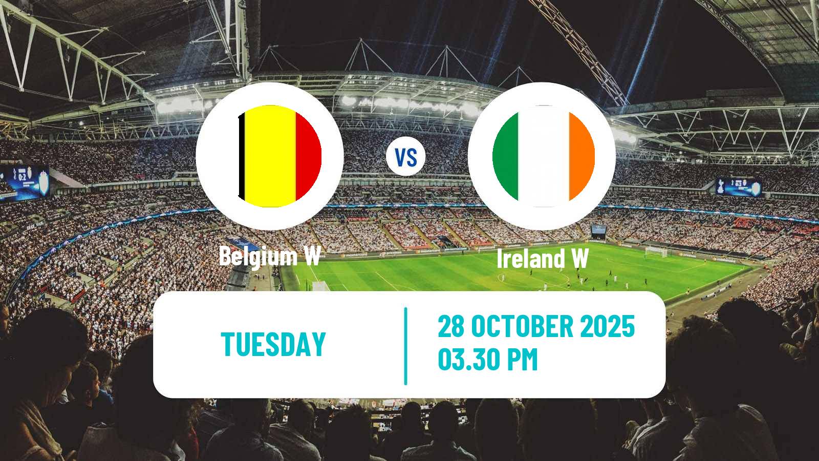 Football UEFA Nations League Women Belgium W - Ireland W