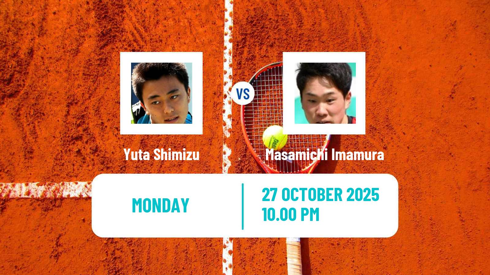 Tennis Seoul Challenger Men Yuta Shimizu - Masamichi Imamura