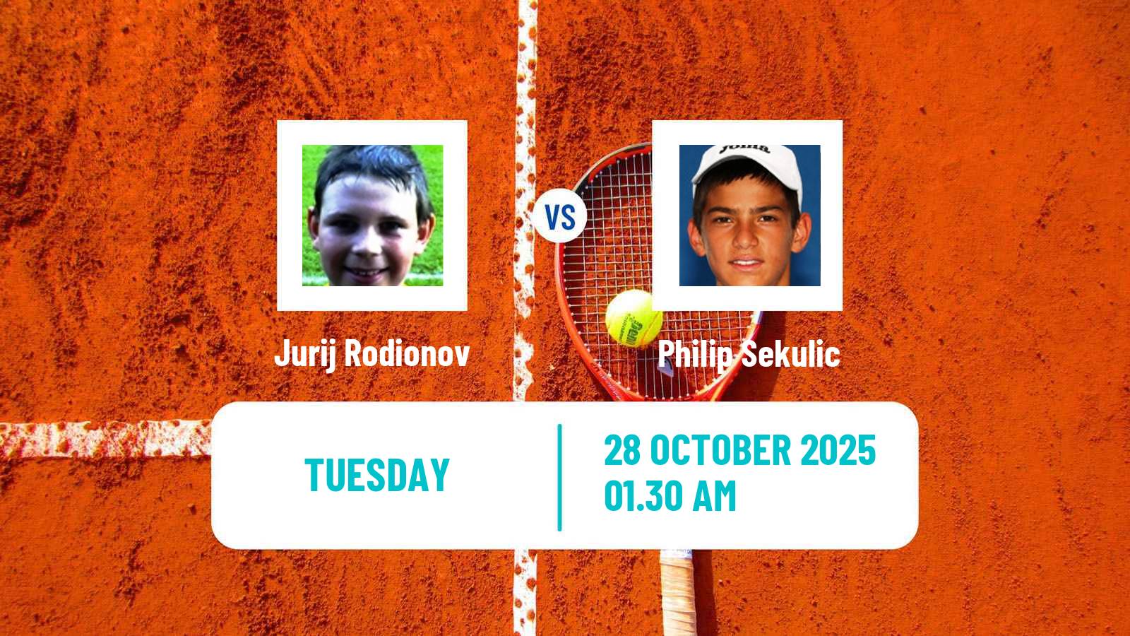 Tennis Seoul Challenger Men Jurij Rodionov - Philip Sekulic
