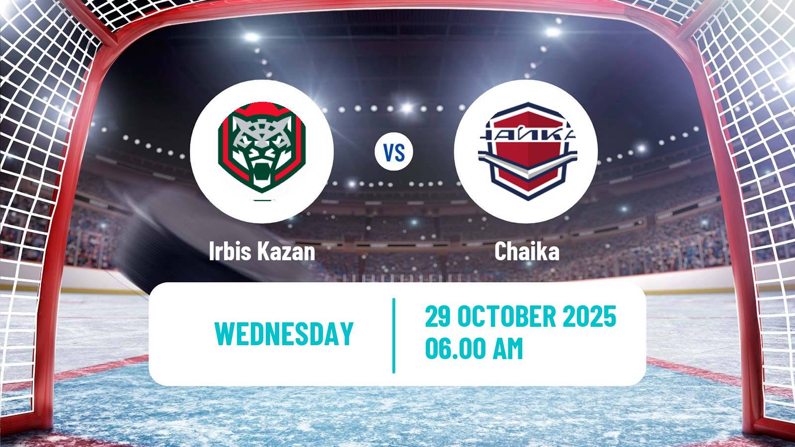 Hockey MHL Irbis Kazan - Chaika