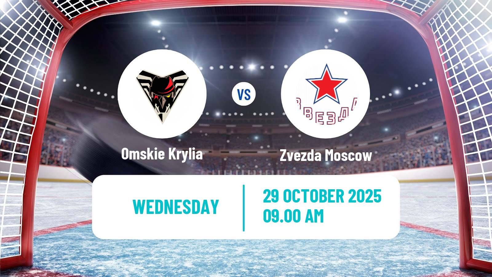 Hockey VHL Omskie Krylia - Zvezda Moscow