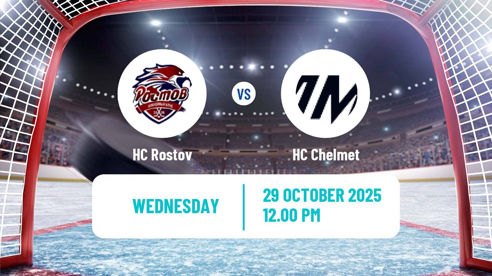 Hockey VHL Rostov - Chelmet