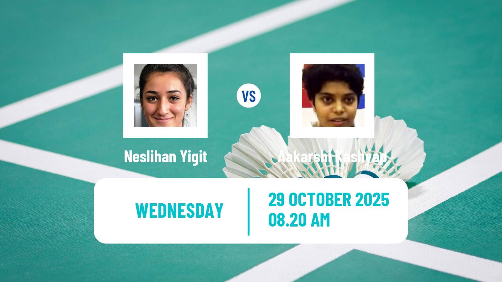 Badminton BWF World Tour Hylo Open Women Neslihan Yigit - Aakarshi Kashyap