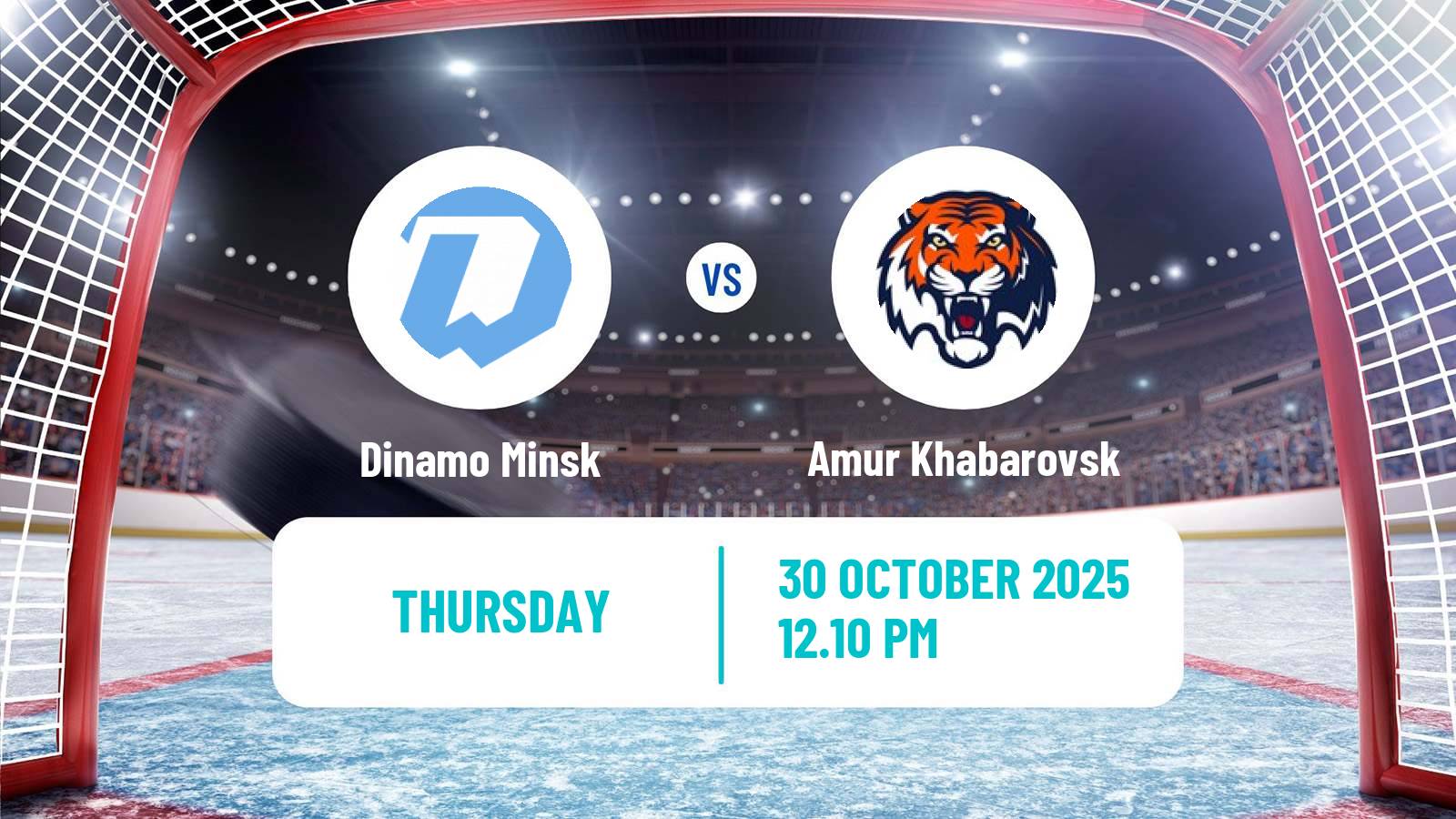 Hockey KHL Dinamo Minsk - Amur Khabarovsk
