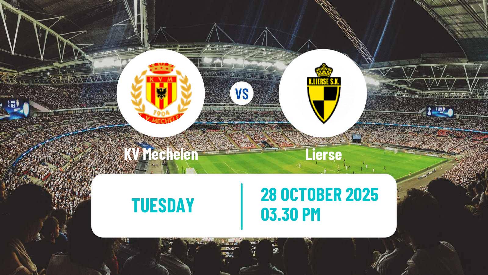 Football Belgian Cup KV Mechelen - Lierse