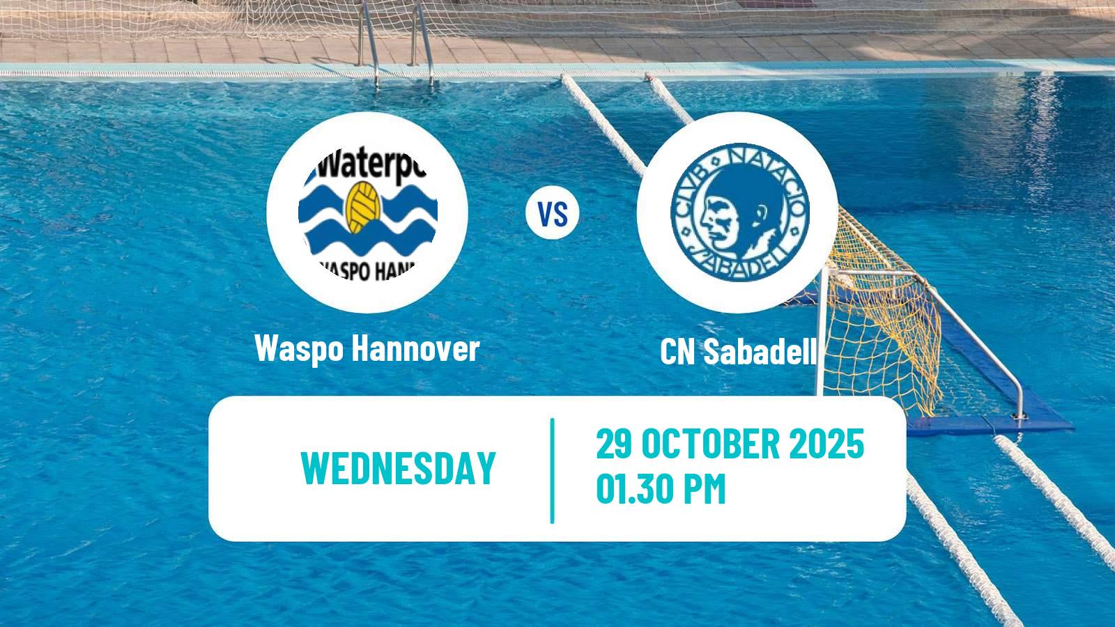 Water polo Champions League Water Polo Waspo Hannover - Sabadell