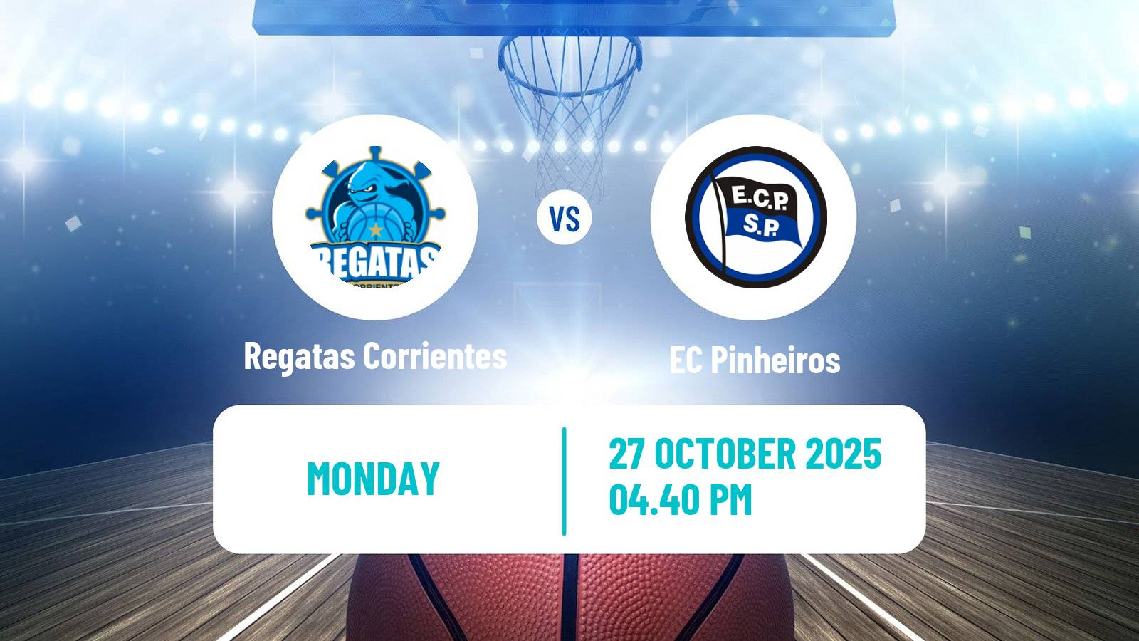 Basketball Basketball South American League Regatas Corrientes - Pinheiros