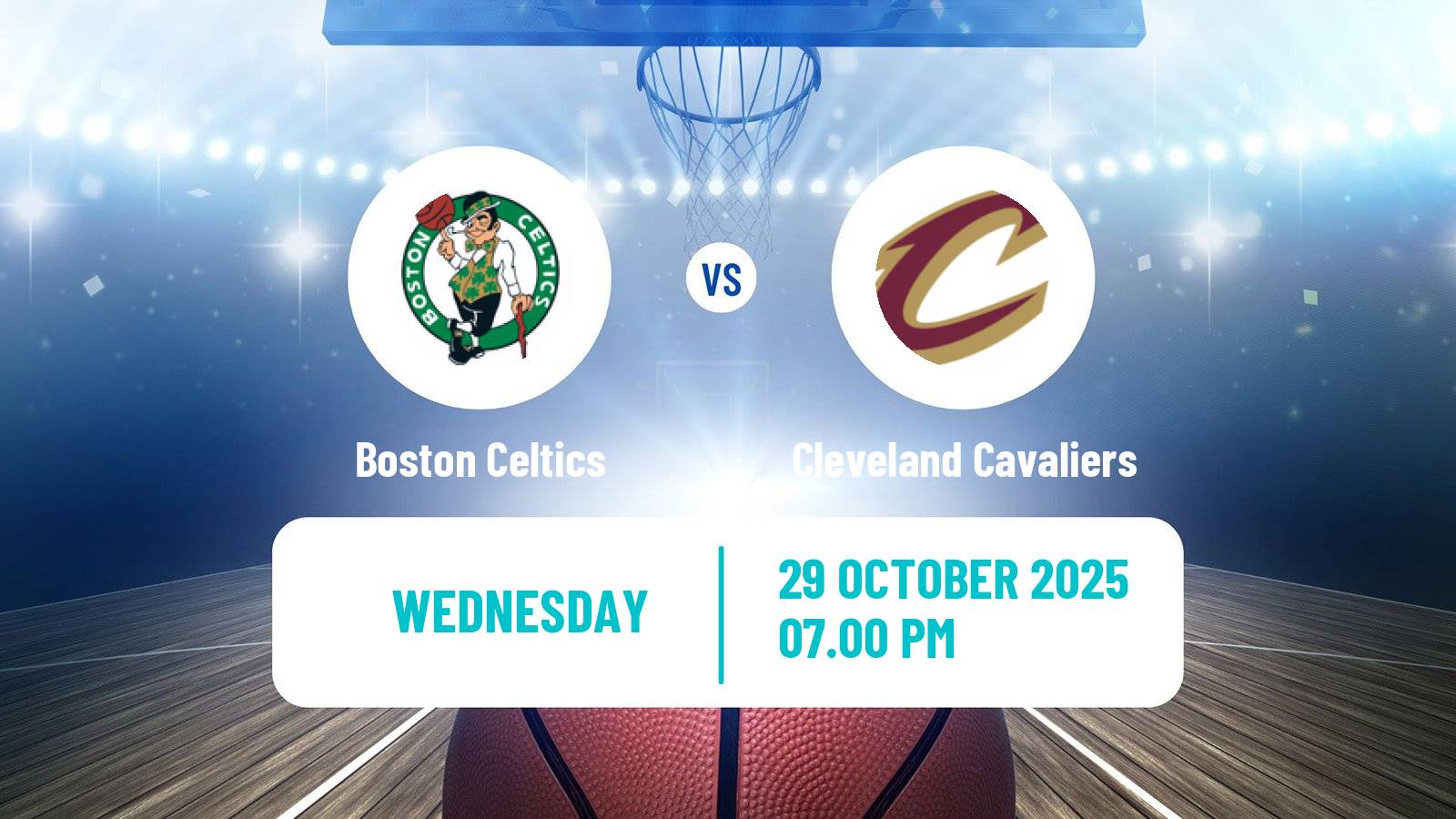 Basketball NBA Boston Celtics - Cleveland Cavaliers