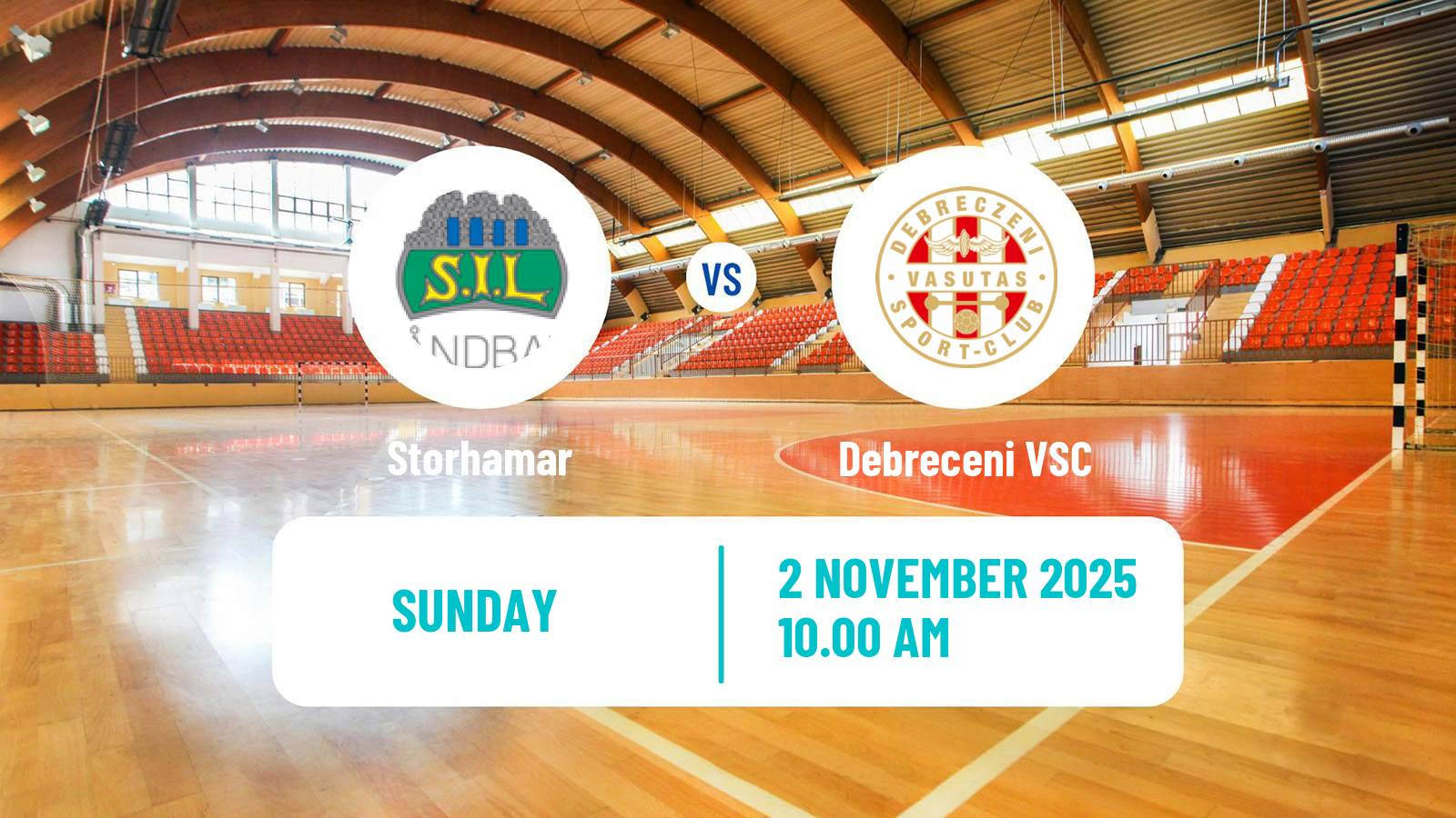 Handball EHF Champions League Women Storhamar - Debreceni VSC