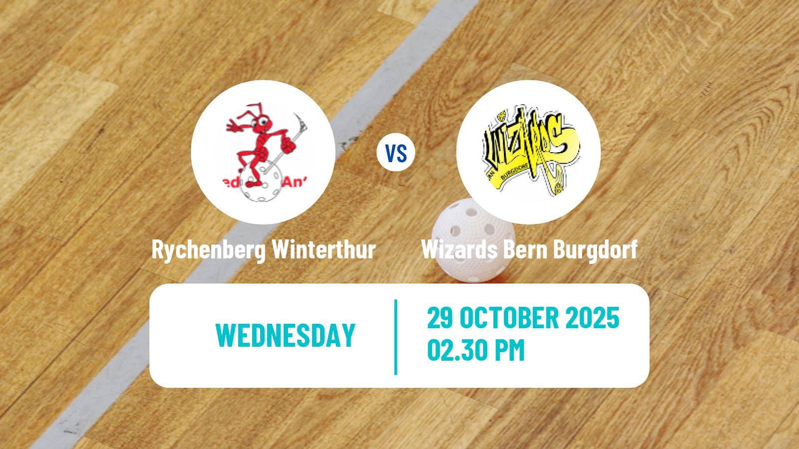 Floorball Swiss NLA Floorball Women Rychenberg Winterthur - Wizards Bern Burgdorf