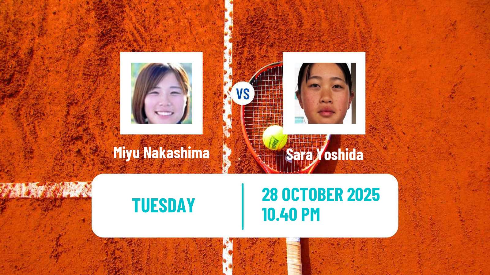 Tennis ITF W35 Makinohara Women Miyu Nakashima - Sara Yoshida