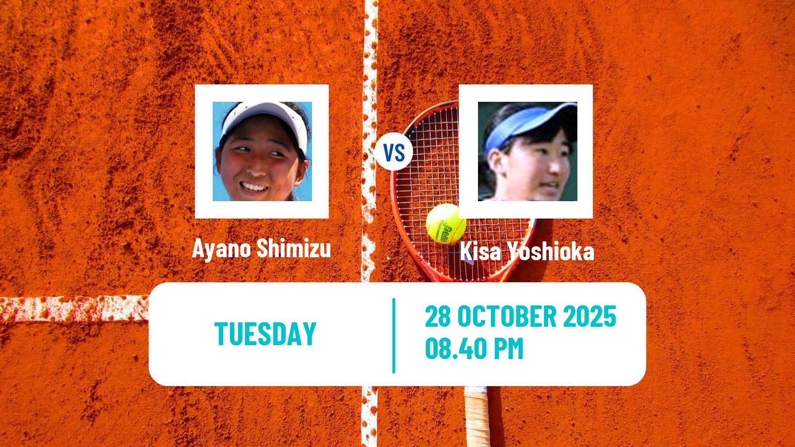 Tennis ITF W35 Makinohara Women Ayano Shimizu - Kisa Yoshioka