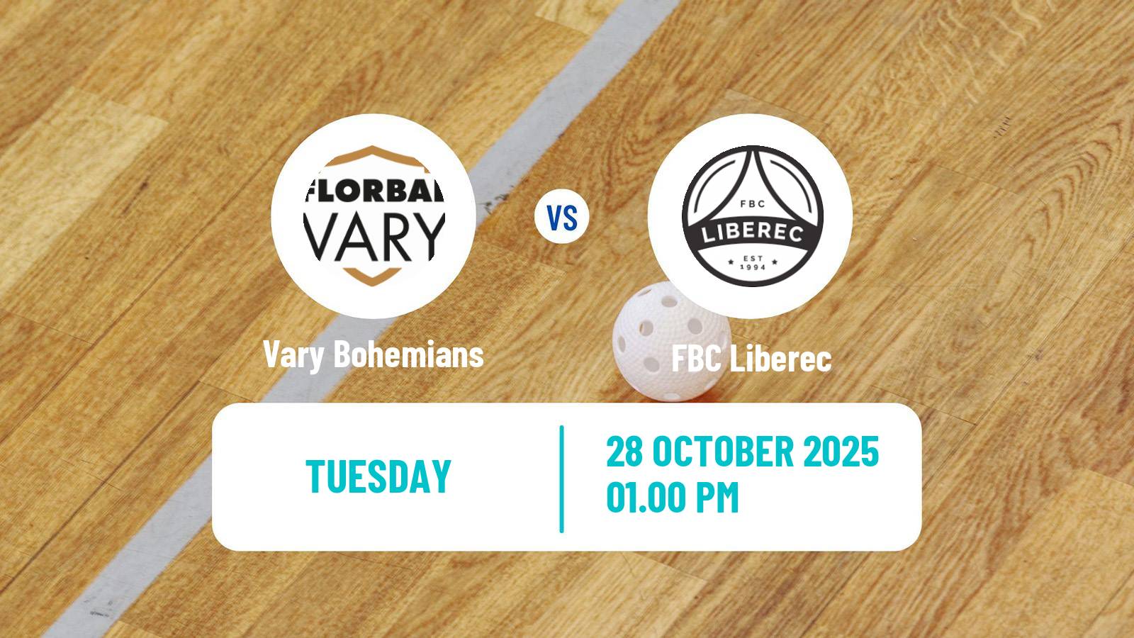 Floorball Czech Superliga Floorball Vary Bohemians - FBC Liberec