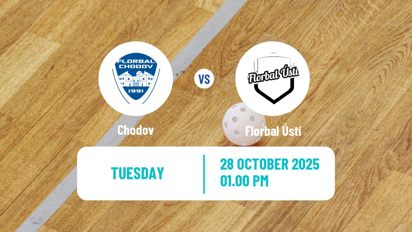Floorball Czech Superliga Floorball Chodov - Florbal Ústí