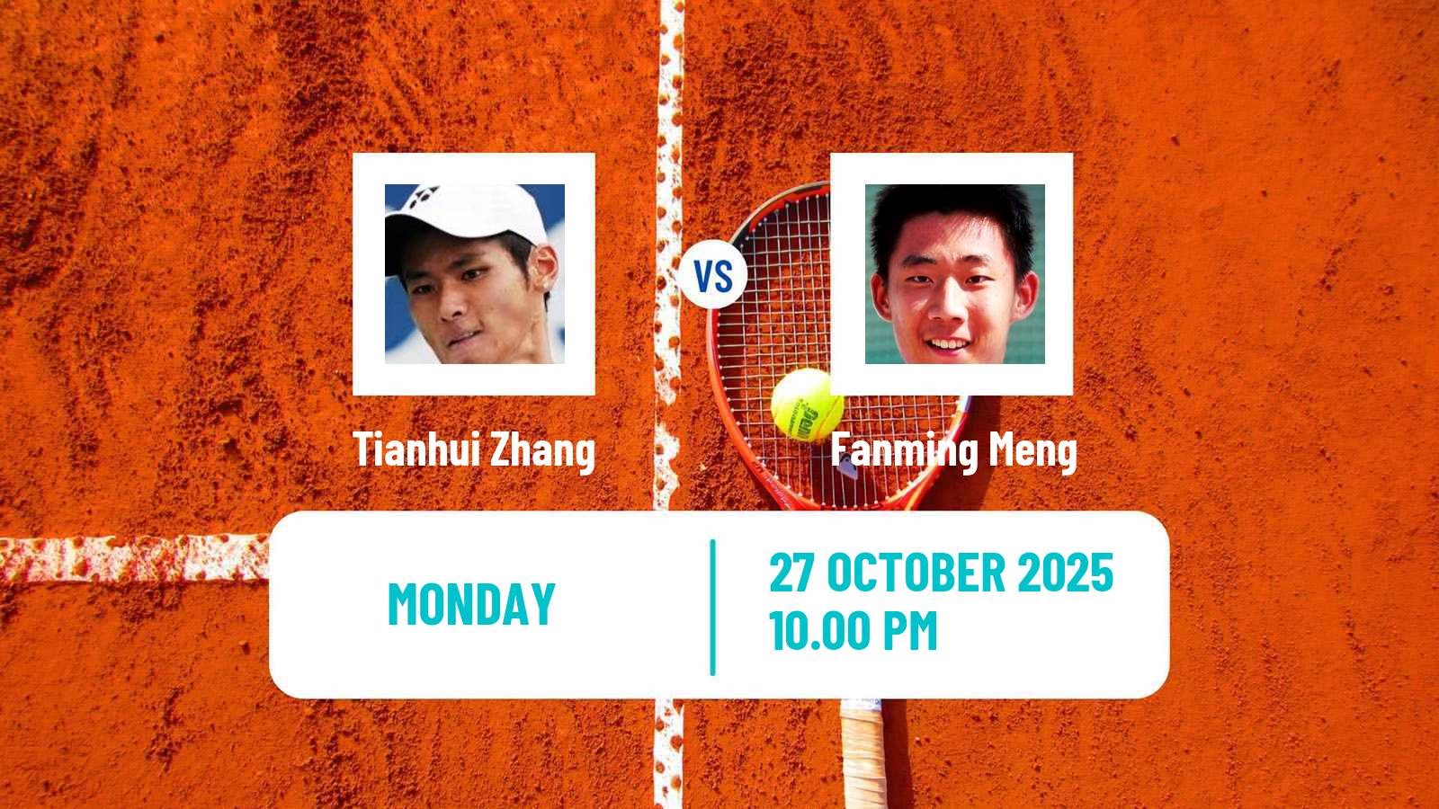 Tennis ITF M25 Qian Daohu Men Tianhui Zhang - Fanming Meng