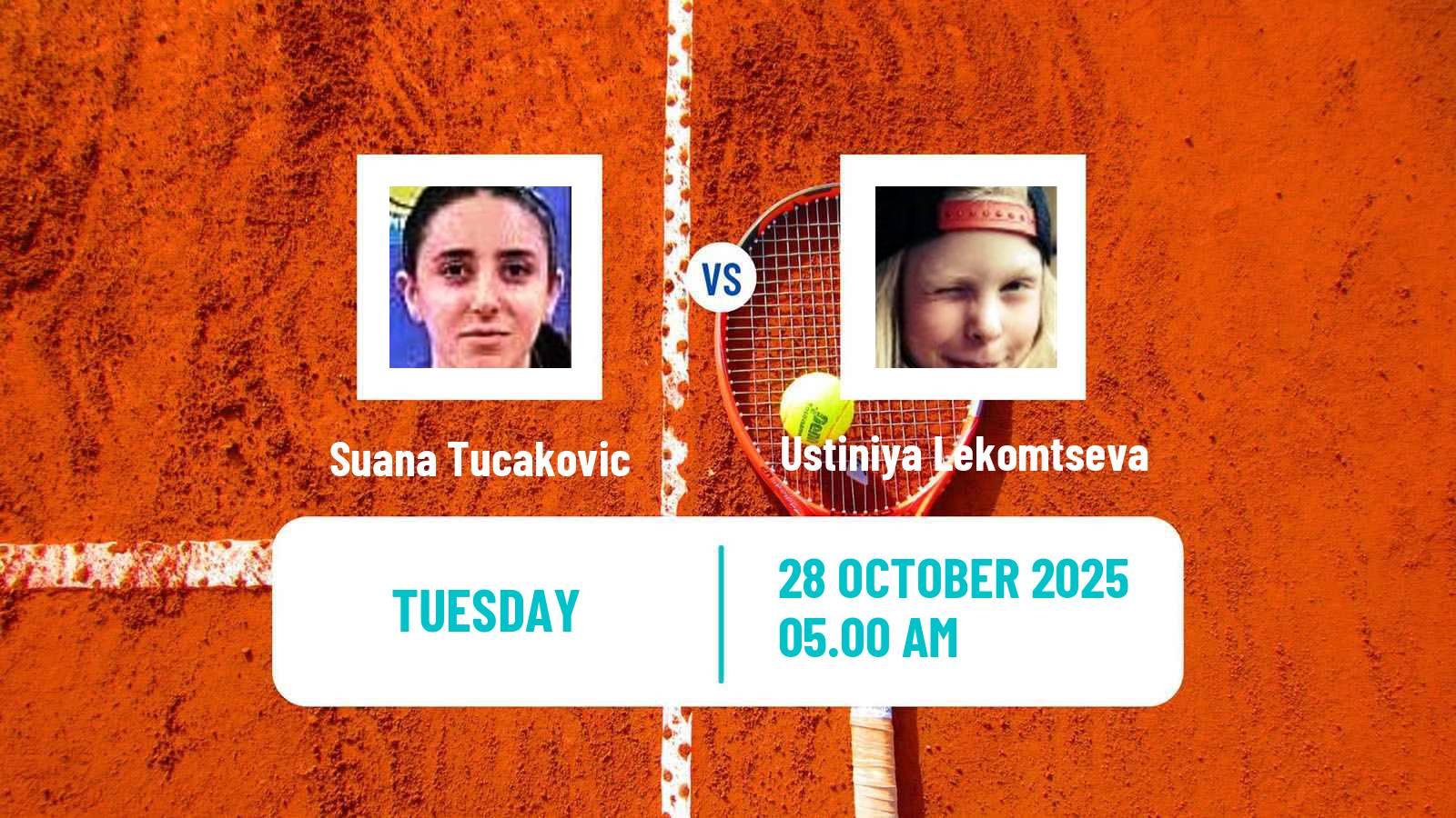 Tennis ITF W35 Istanbul Women Suana Tucakovic - Ustiniya Lekomtseva