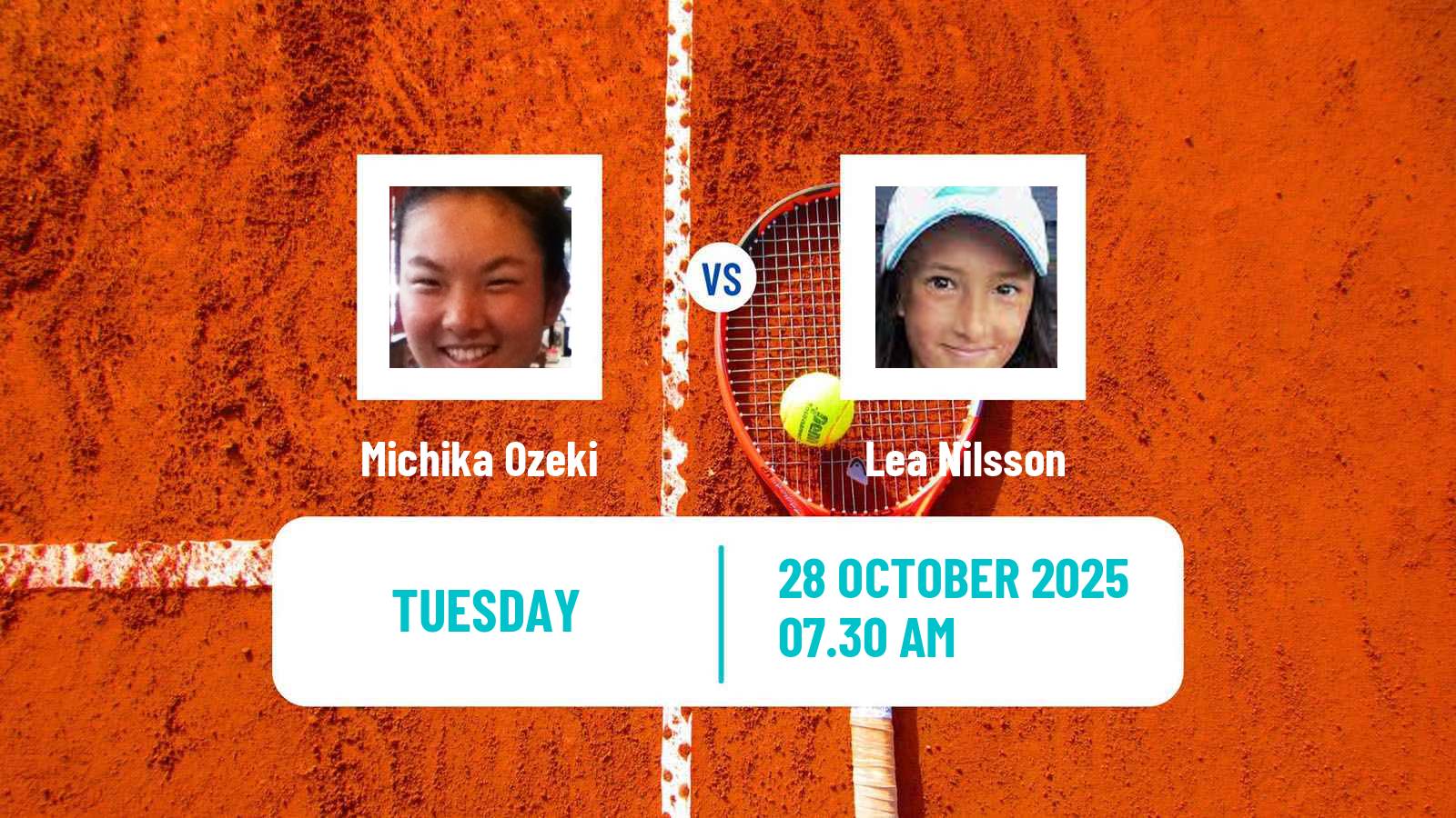 Tennis ITF W15 Taby Women Michika Ozeki - Lea Nilsson