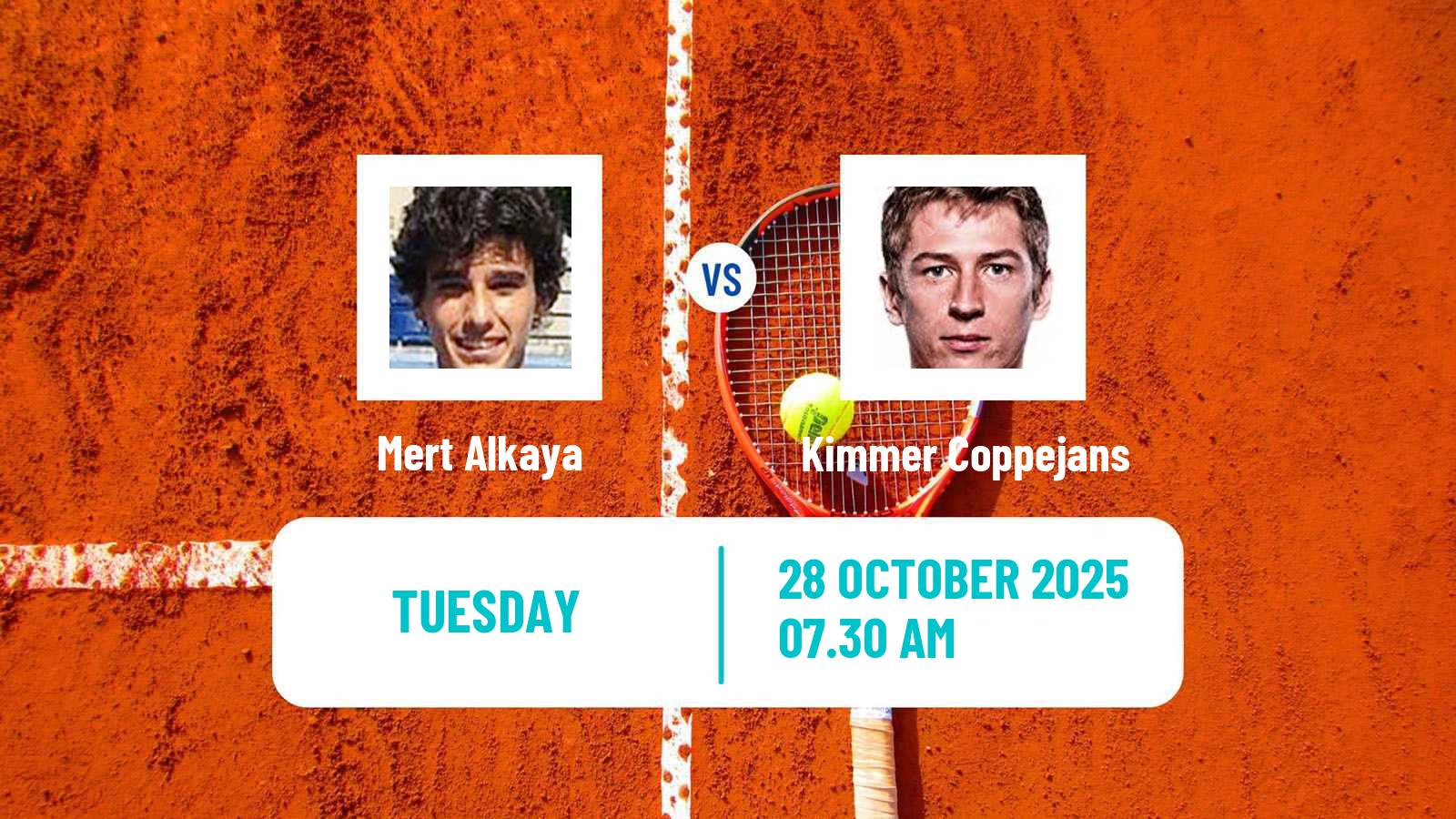Tennis Monastir Challenger Men Mert Alkaya - Kimmer Coppejans