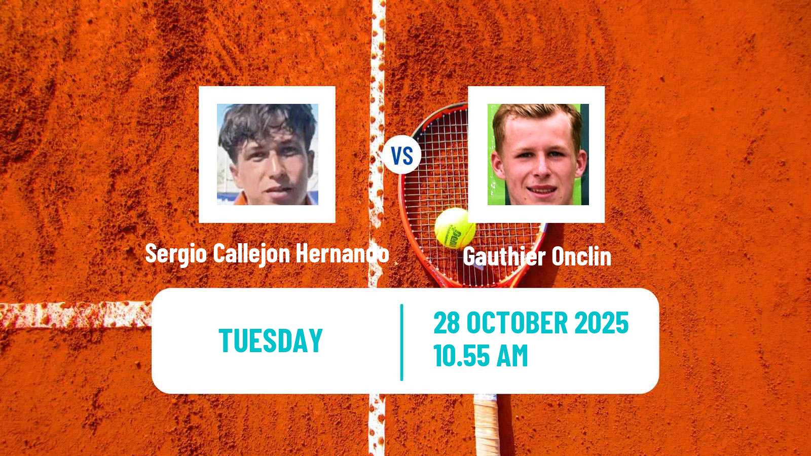 Tennis Monastir Challenger Men Sergio Callejon Hernando - Gauthier Onclin