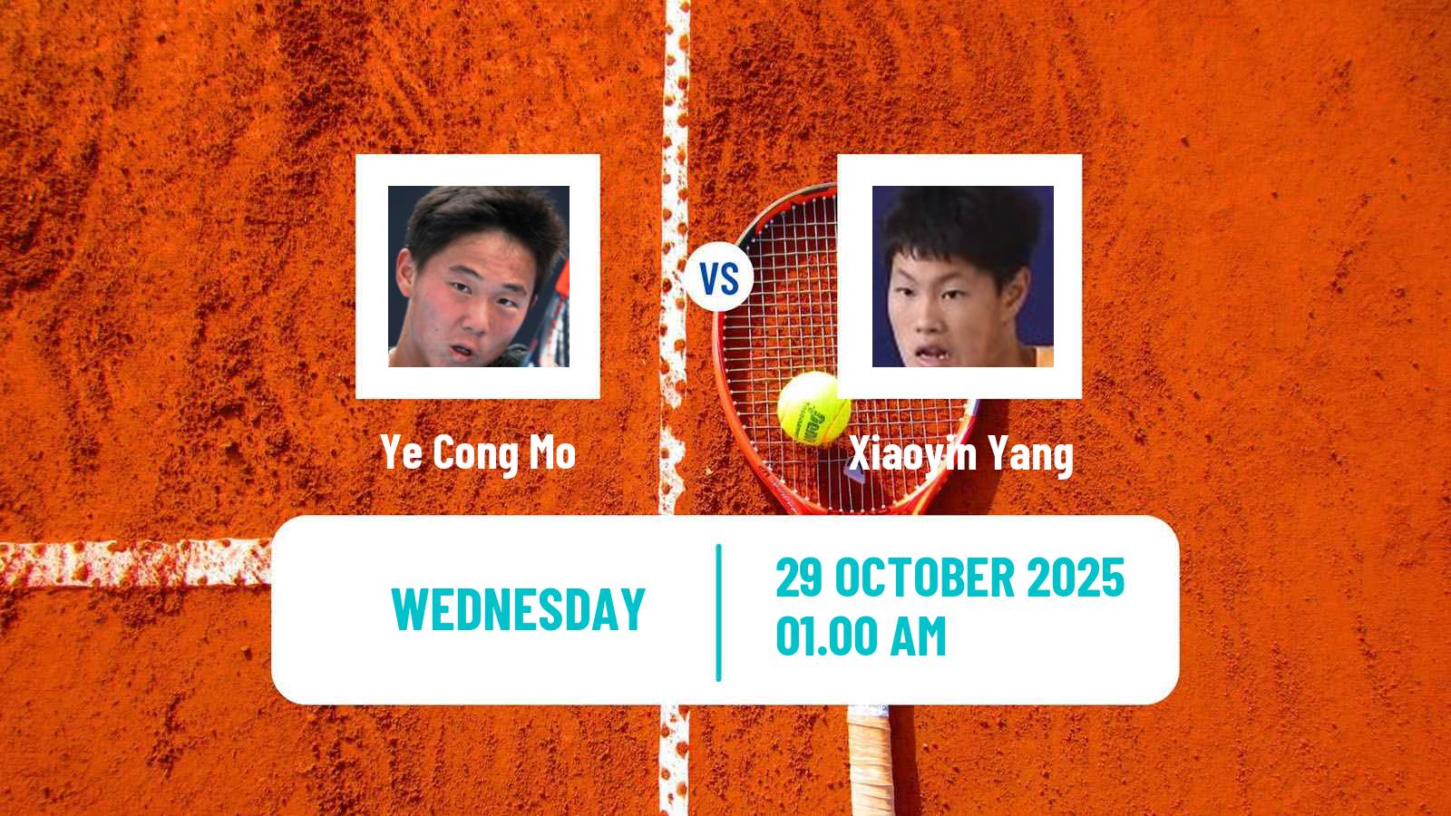 Tennis ITF M25 Qian Daohu Men Ye Cong Mo - Xiaoyin Yang