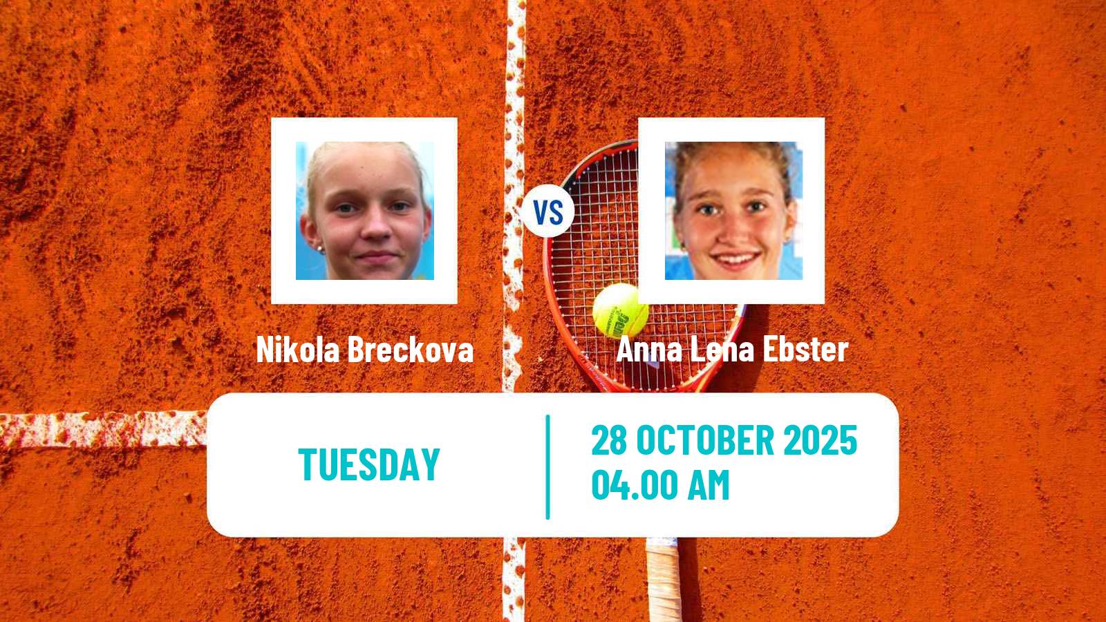 Tennis ITF W15 Bol 2 Women Nikola Breckova - Anna Lena Ebster