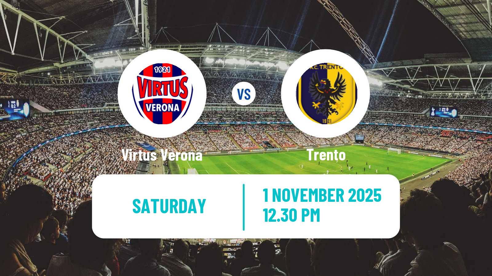 Football Italian Serie C Group A Virtus Verona - Trento