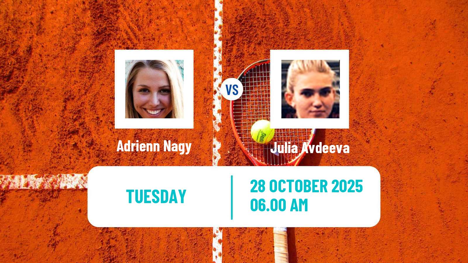 Tennis ITF W75 Glasgow Women Adrienn Nagy - Julia Avdeeva