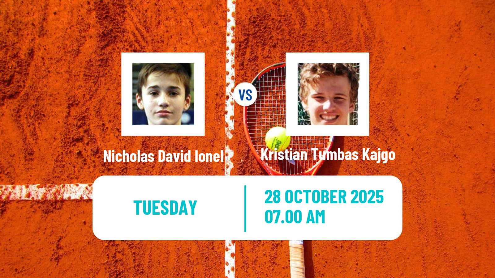 Tennis ITF M15 Bol 2 Men Nicholas David Ionel - Kristian Tumbas Kajgo