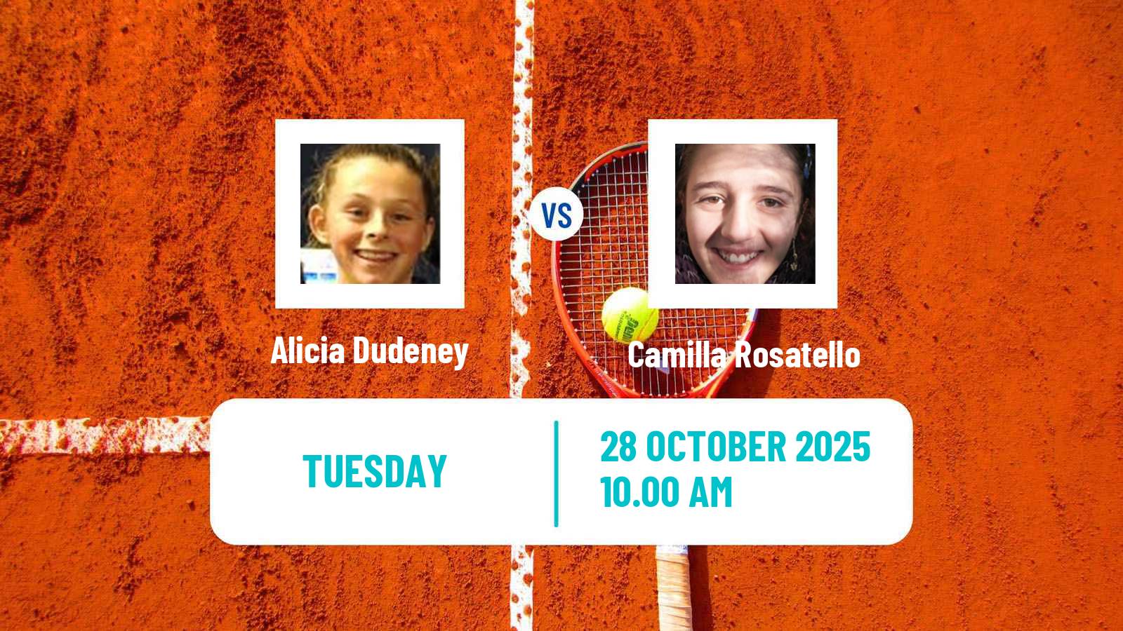 Tennis ITF W75 Glasgow Women Alicia Dudeney - Camilla Rosatello