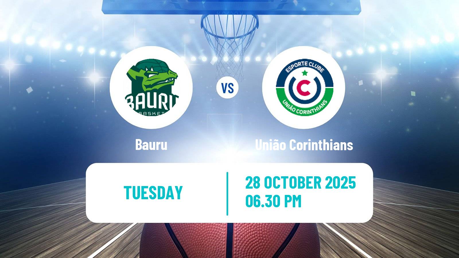 Basketball Brazilian NBB Bauru - União Corinthians