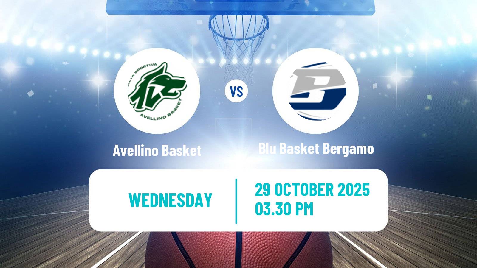 Basketball Italian Serie A2 Basketball Avellino Basket - Blu Basket Bergamo Basketball Italian Serie A2 Basketball Avellino Basket - Blu Basket Bergamo
