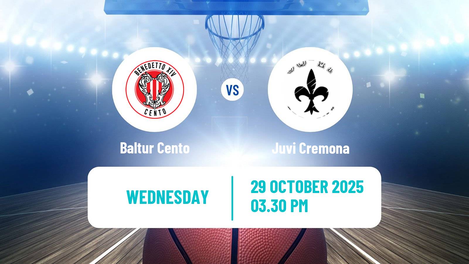Basketball Italian Serie A2 Basketball Baltur Cento - Juvi Cremona