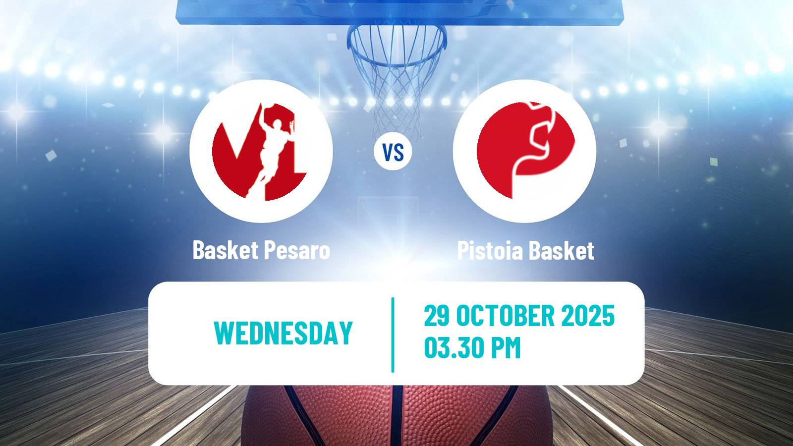 Basketball Italian Serie A2 Basketball Basket Pesaro - Pistoia Basket