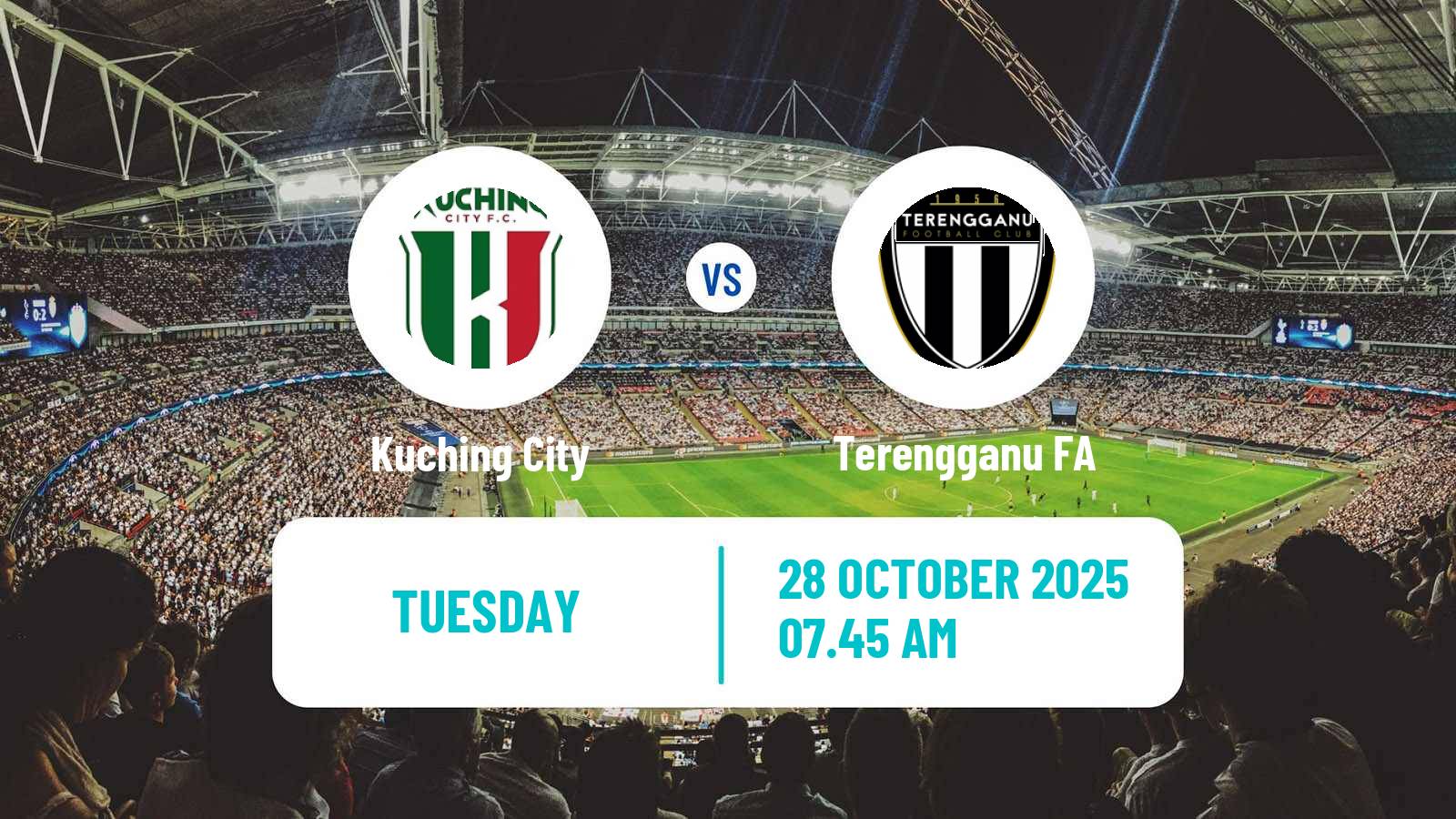 Football Malaysian FA Cup Kuching City - Terengganu FA