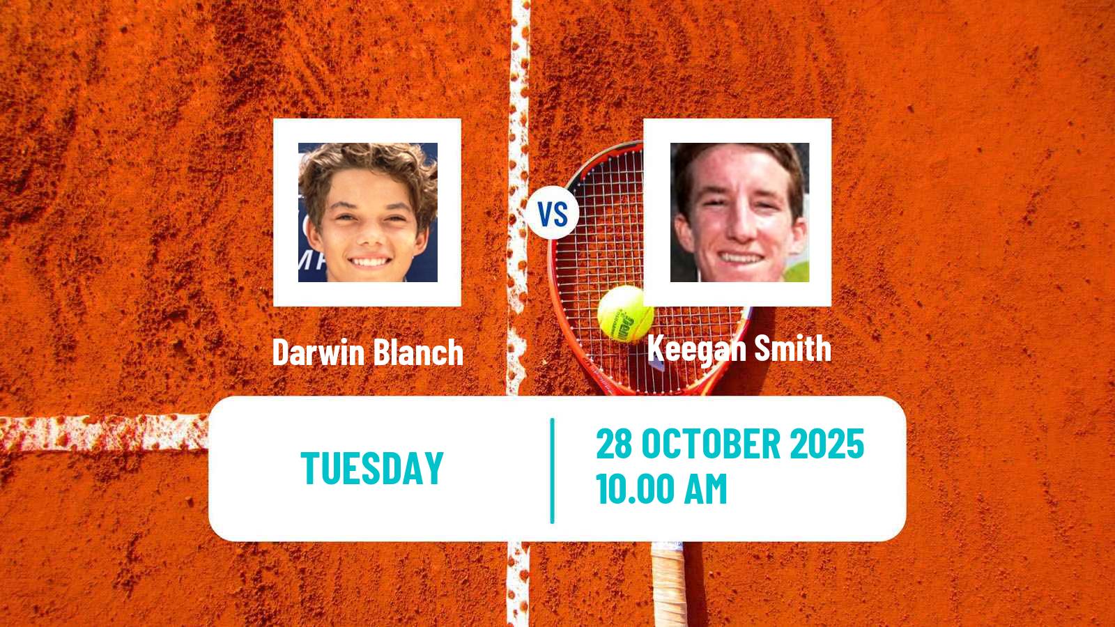 Tennis Charlottesville Challenger Men Darwin Blanch - Keegan Smith