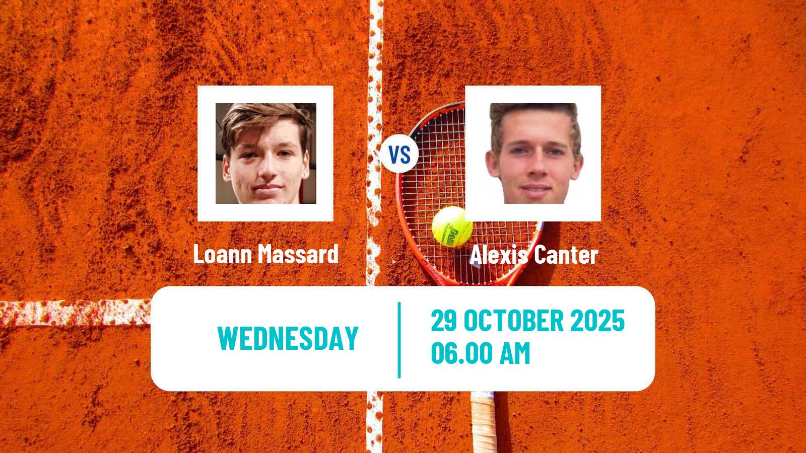 Tennis ITF M25 Glasgow 2 Men Loann Massard - Alexis Canter
