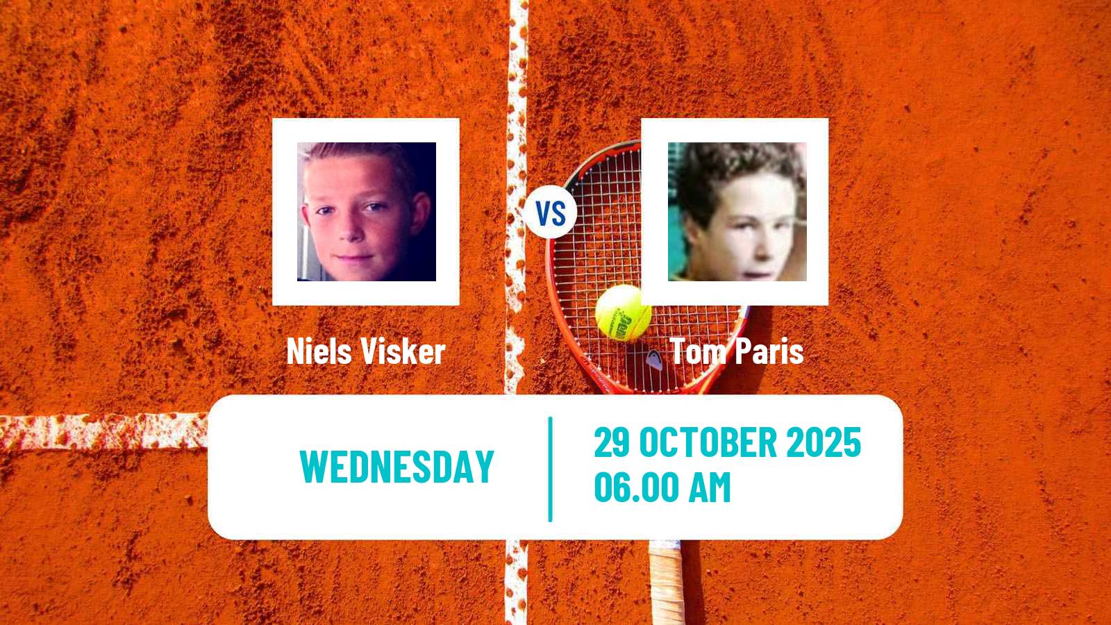 Tennis ITF M25 Glasgow 2 Men Niels Visker - Tom Paris