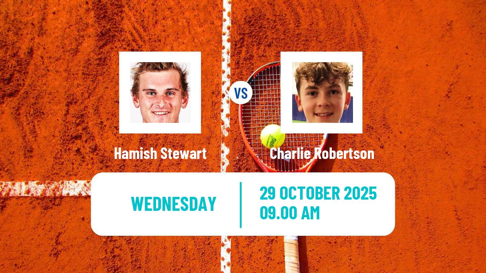 Tennis ITF M25 Glasgow 2 Men Hamish Stewart - Charlie Robertson