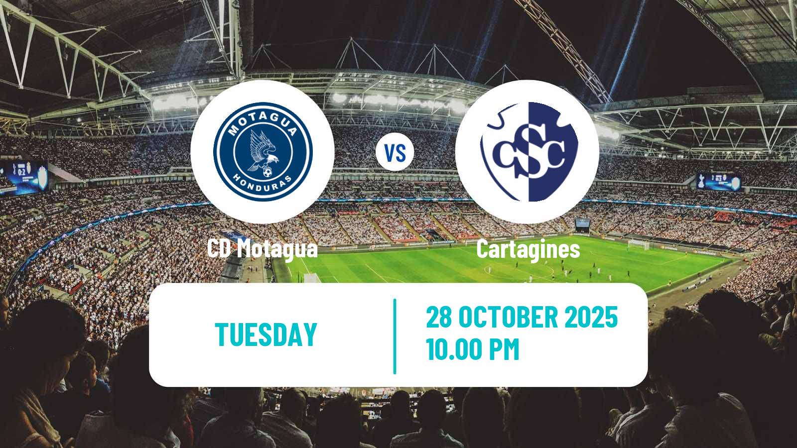 Football CONCACAF Central American Cup Motagua - Cartagines
