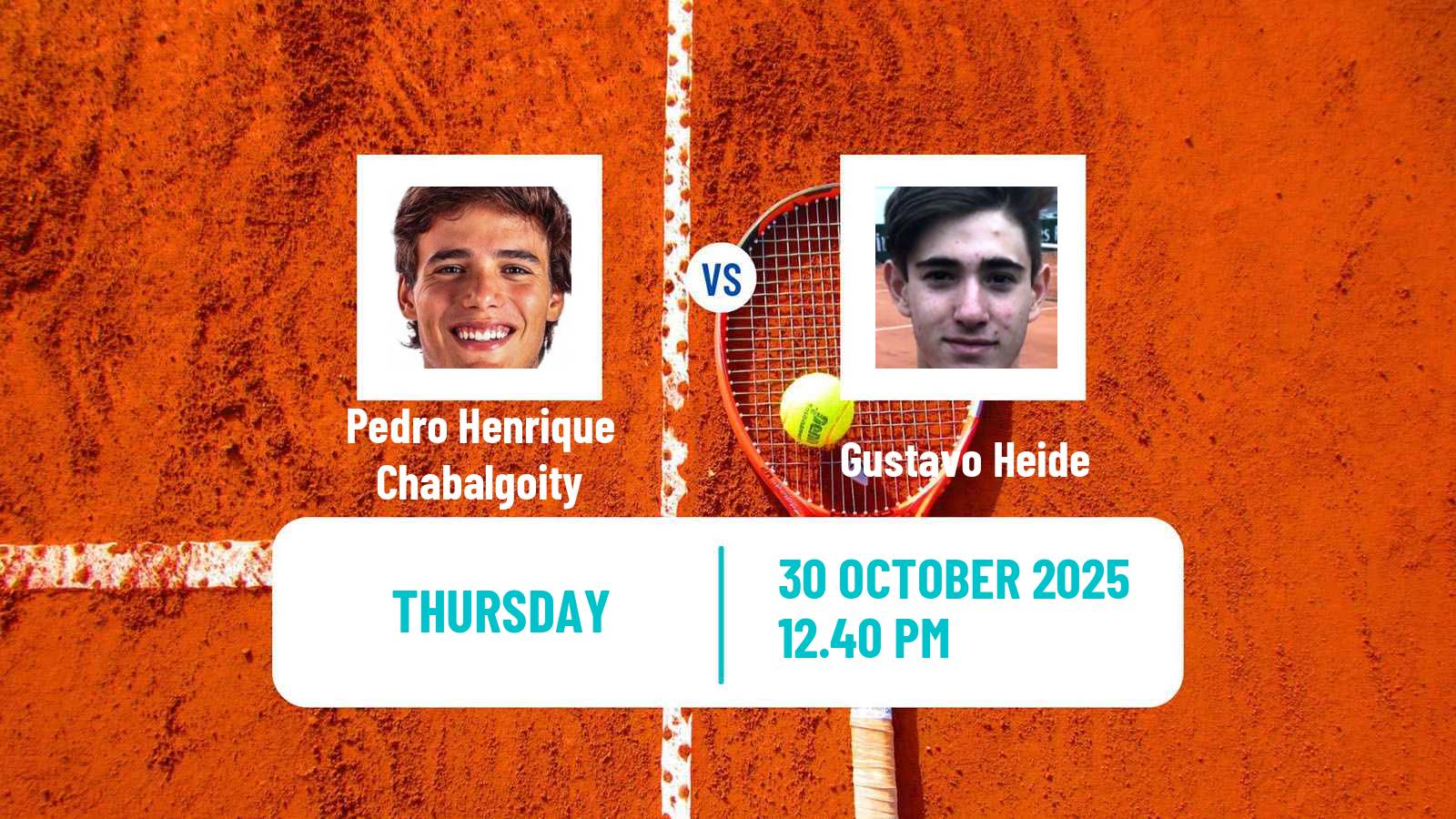 Tennis ITF M25 Lajeado Men Pedro Henrique Chabalgoity - Gustavo Heide