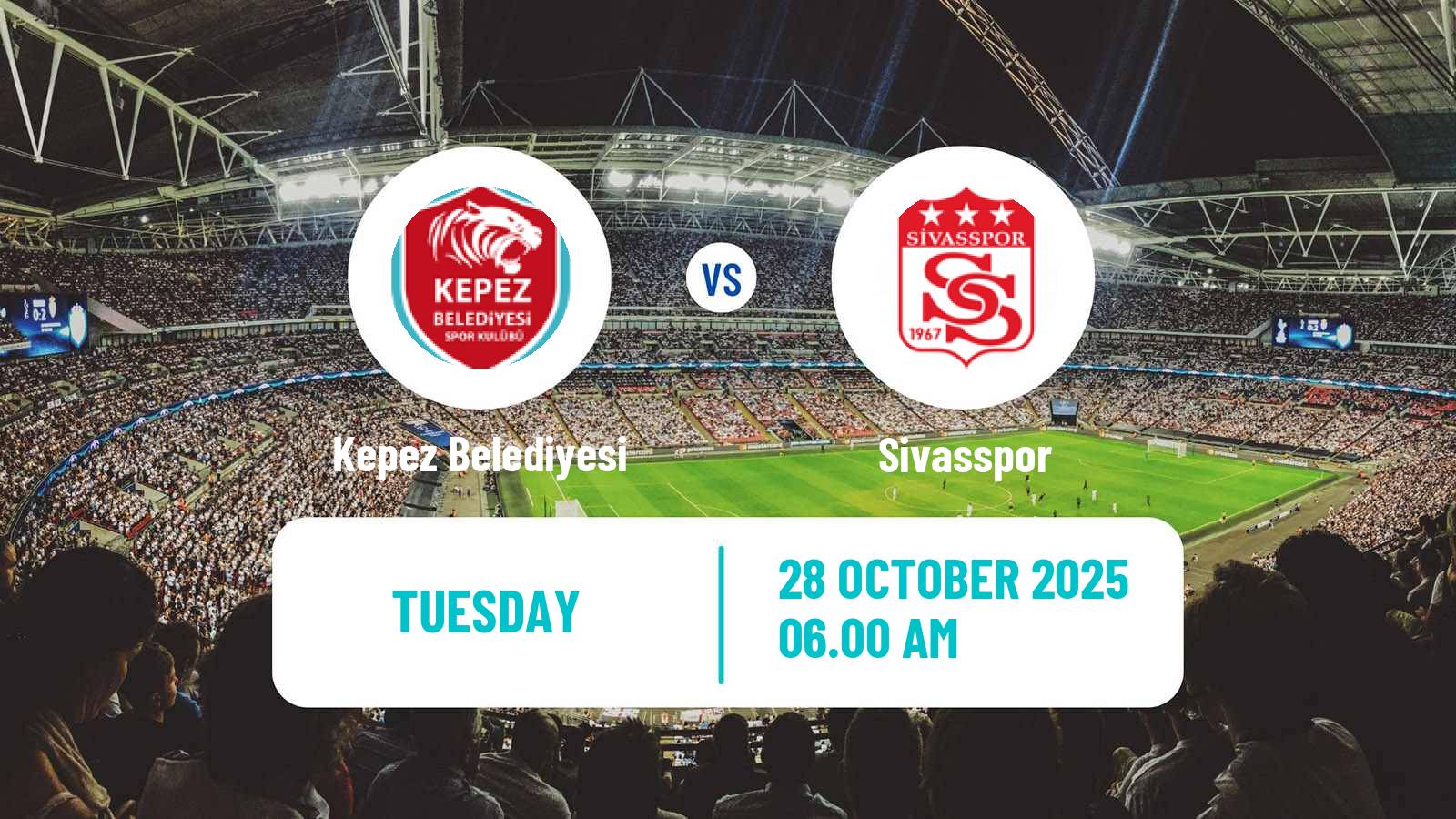 Football Turkish Cup Kepez Belediyesi - Sivasspor
