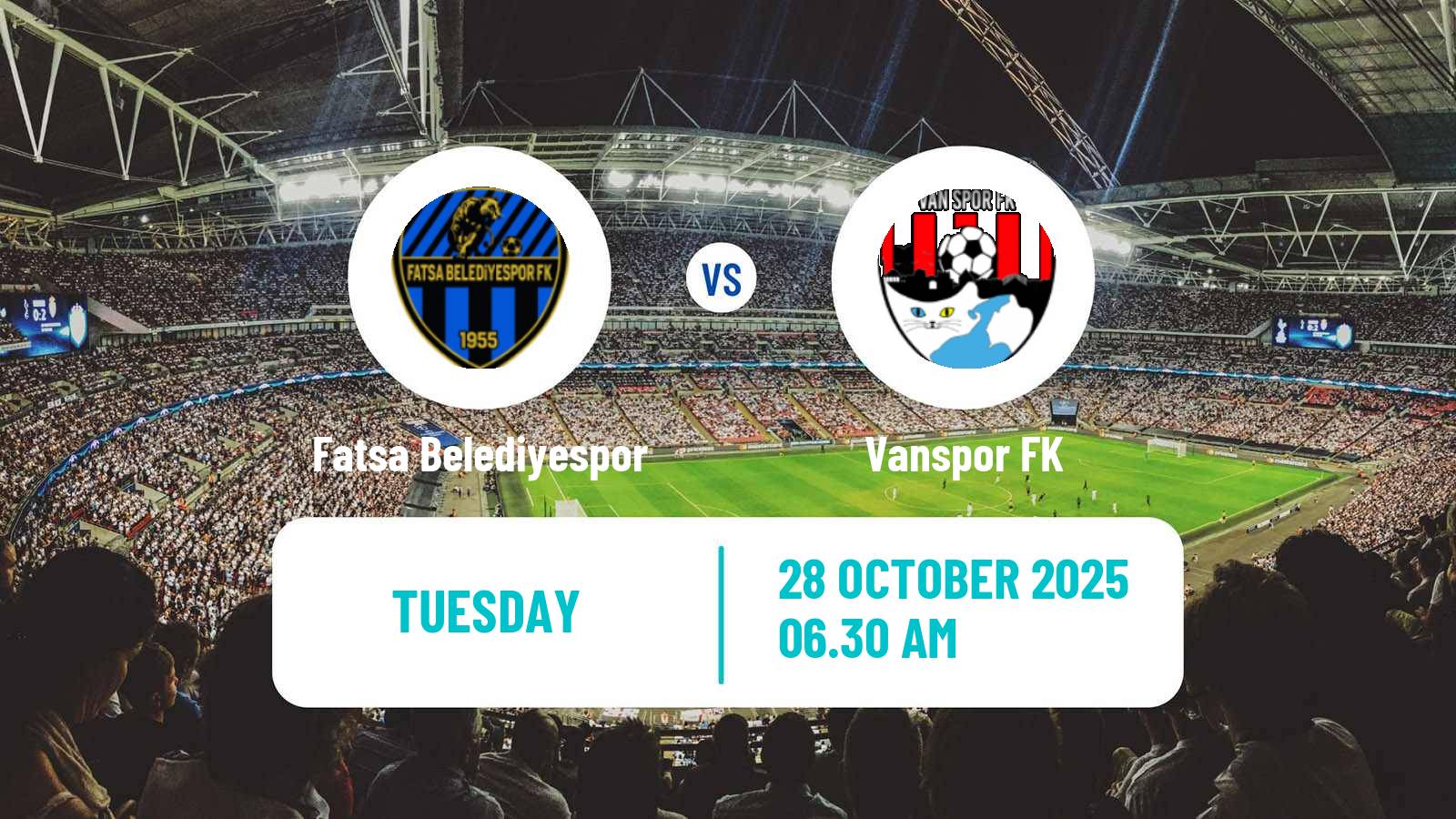 Football Turkish Cup Fatsa Belediyespor - Vanspor