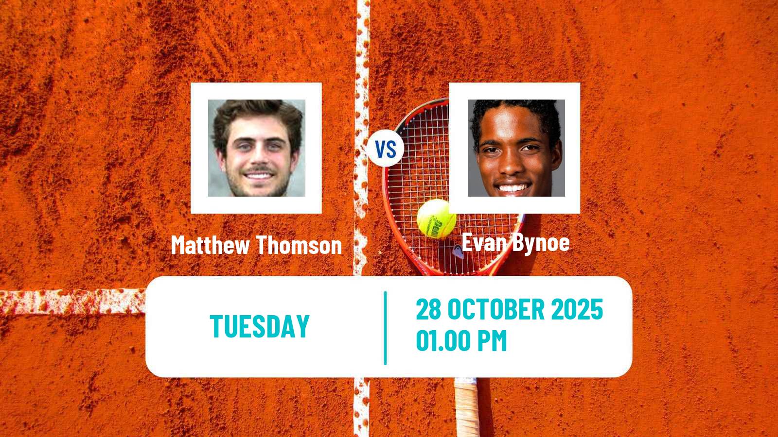 Tennis ITF M15 Trois Rivieres Men Matthew Thomson - Evan Bynoe