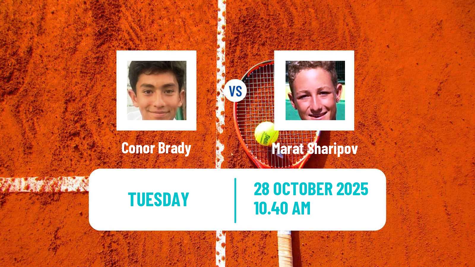 Tennis ITF M25 Glasgow 2 Men Conor Brady - Marat Sharipov