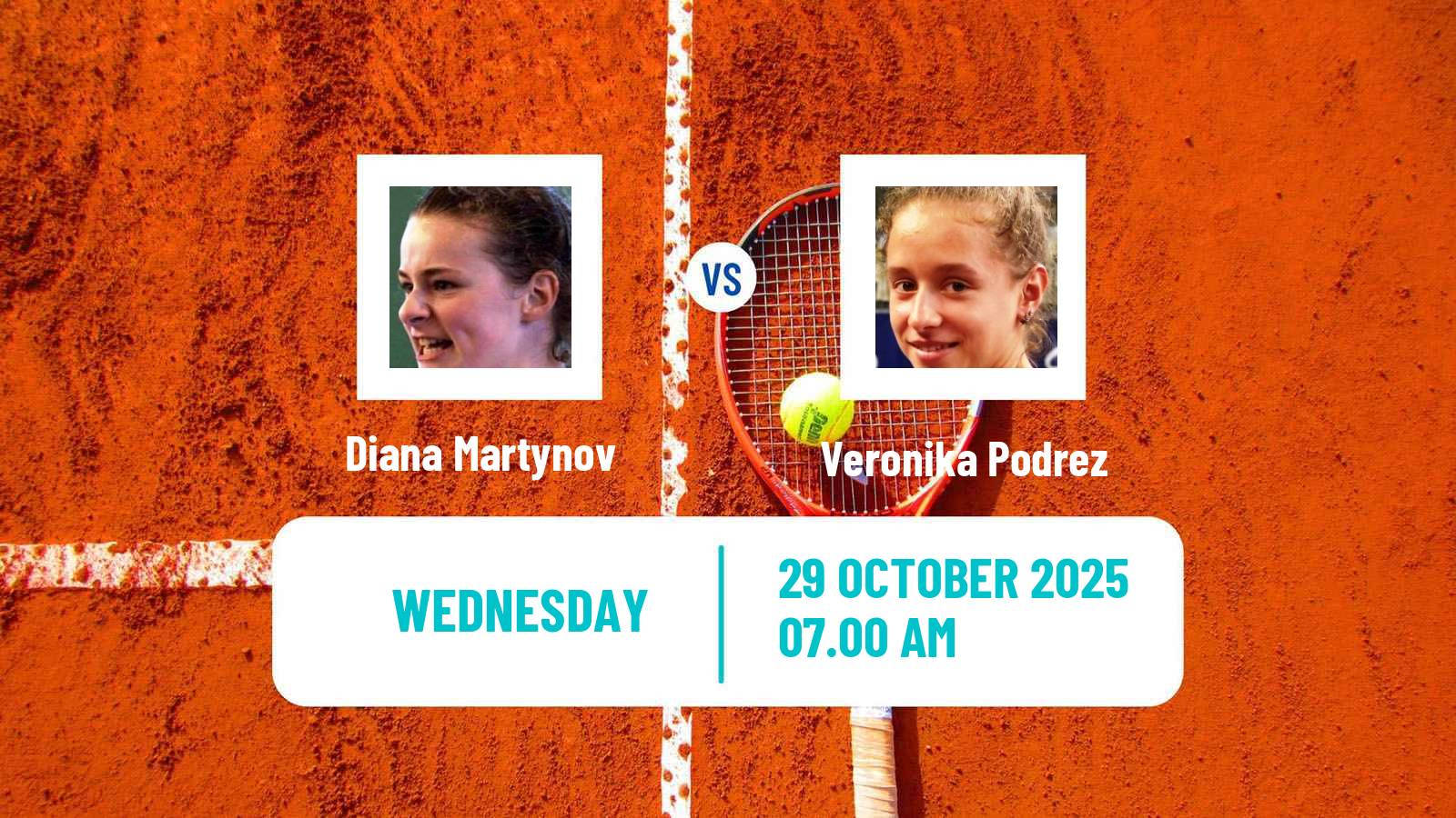 Tennis ITF W35 Villeneuve D Ascq Women Diana Martynov - Veronika Podrez