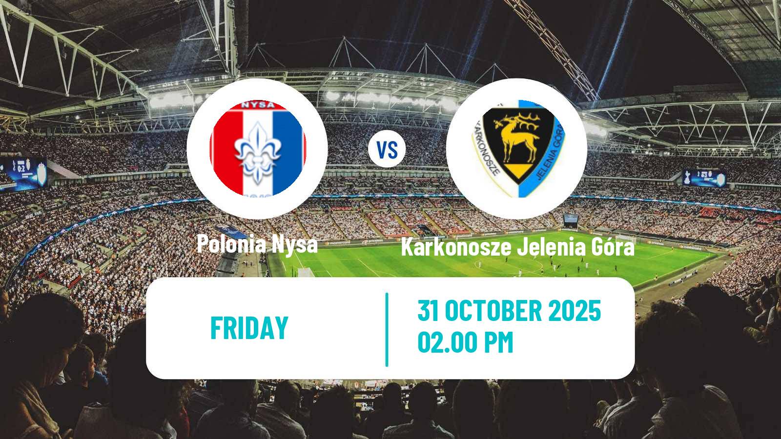 Football Polish Division 3 - Group III Polonia Nysa - Karkonosze Jelenia Góra