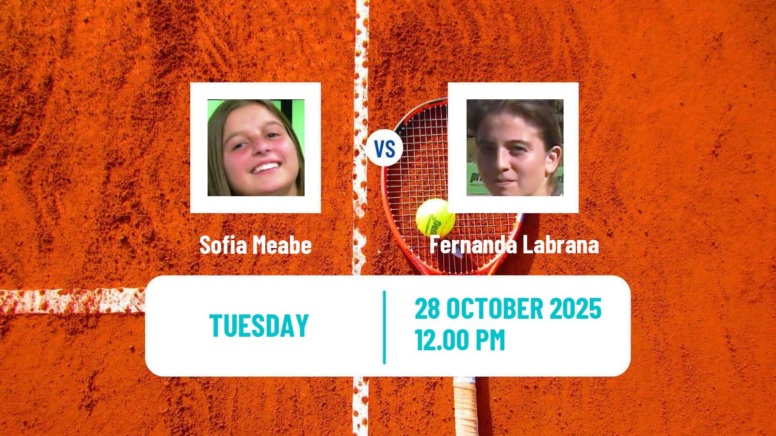 Tennis ITF W35 Neuquen Women Sofia Meabe - Fernanda Labrana