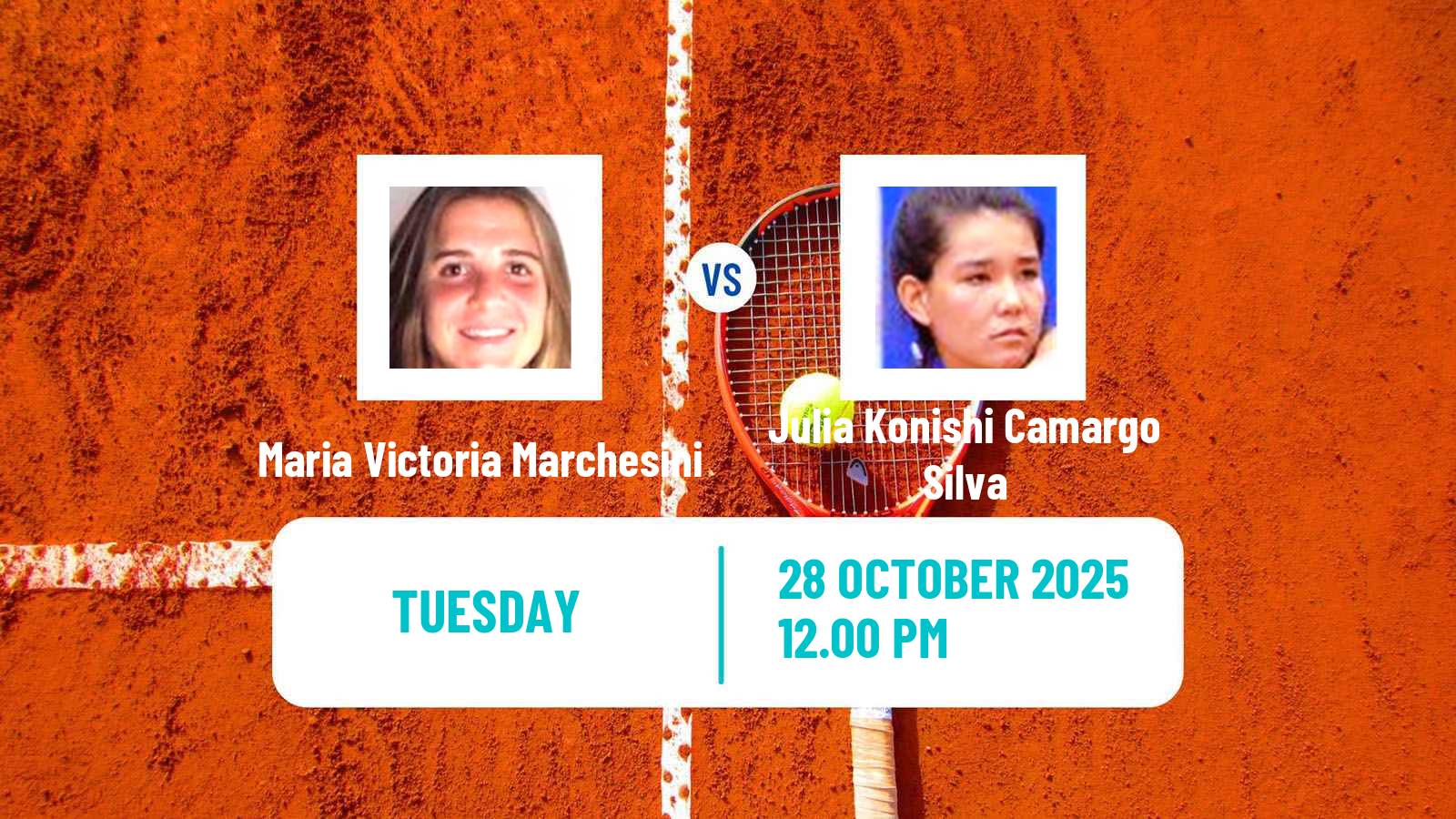 Tennis ITF W35 Neuquen Women Maria Victoria Marchesini - Julia Konishi Camargo Silva